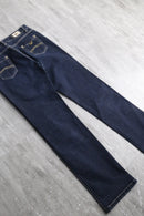 "ARMANI JEANS"dark indigo flare denim