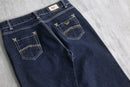 "ARMANI JEANS"dark indigo flare denim