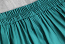 emerald green rayon easy wide pants