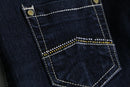 "ARMANI JEANS"dark indigo flare denim