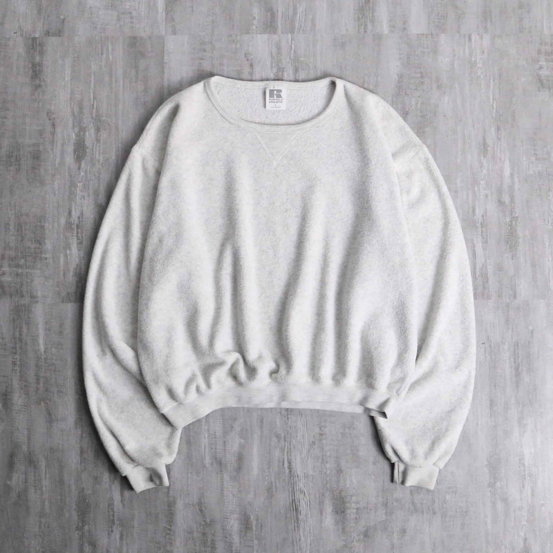 “Russell Athletic" short pile sweat