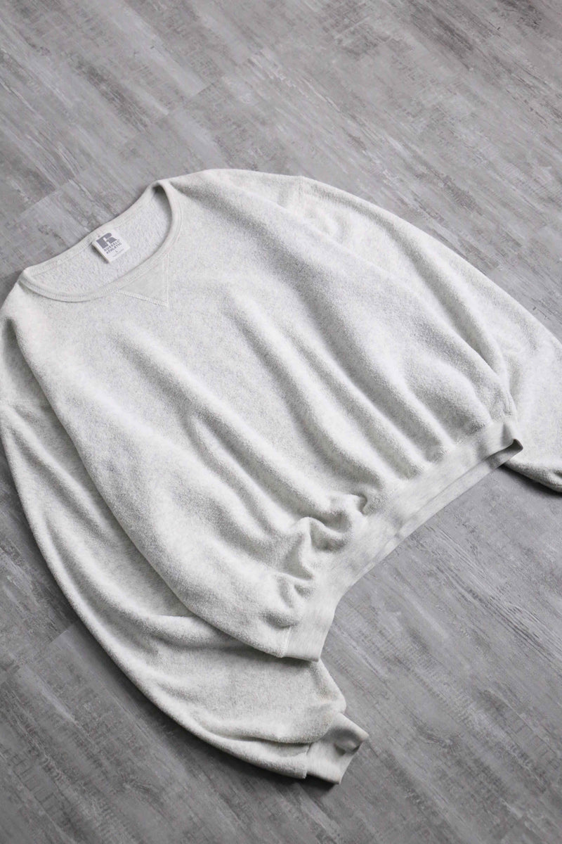 “Russell Athletic" short pile sweat