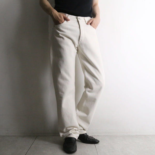 【iot】"Levi's" 501 type white denim pants