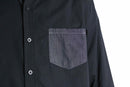 “GUESS” switch design cotton shirt