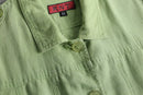 lime green linen jacket