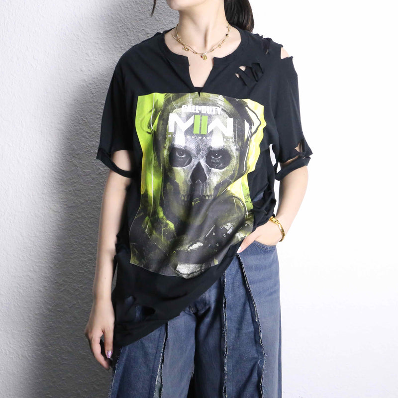 ''Re:make'' graphic game boro Tee