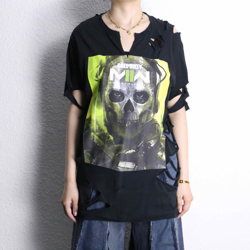 ''Re:make'' graphic game boro Tee