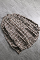 1990-00s ARMANI EXCHANGE check linen shirt