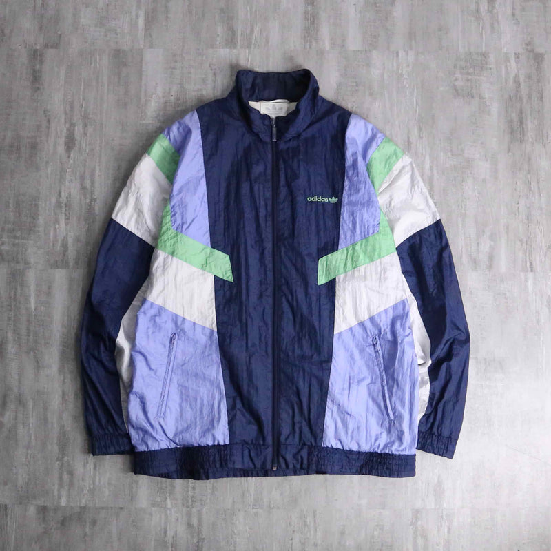 90's “adidas” nylon track jacket