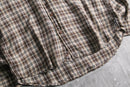 1990-00s ARMANI EXCHANGE check linen shirt