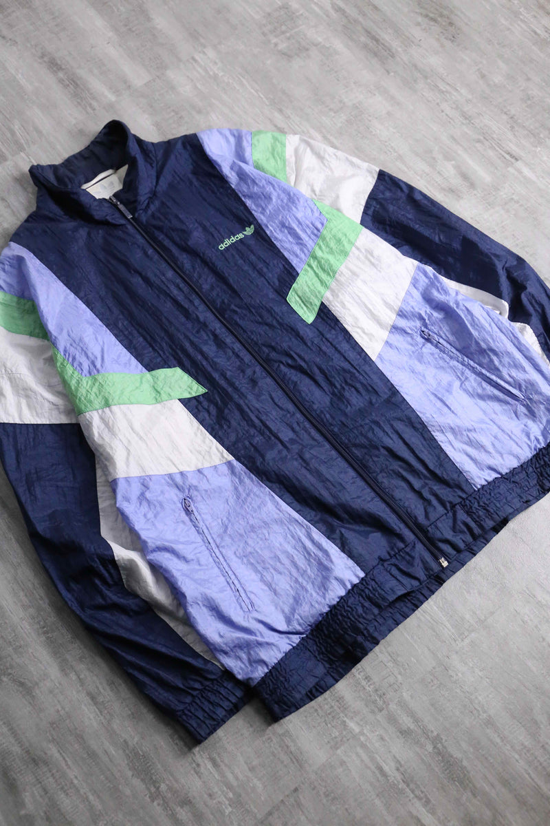90's “adidas” nylon track jacket