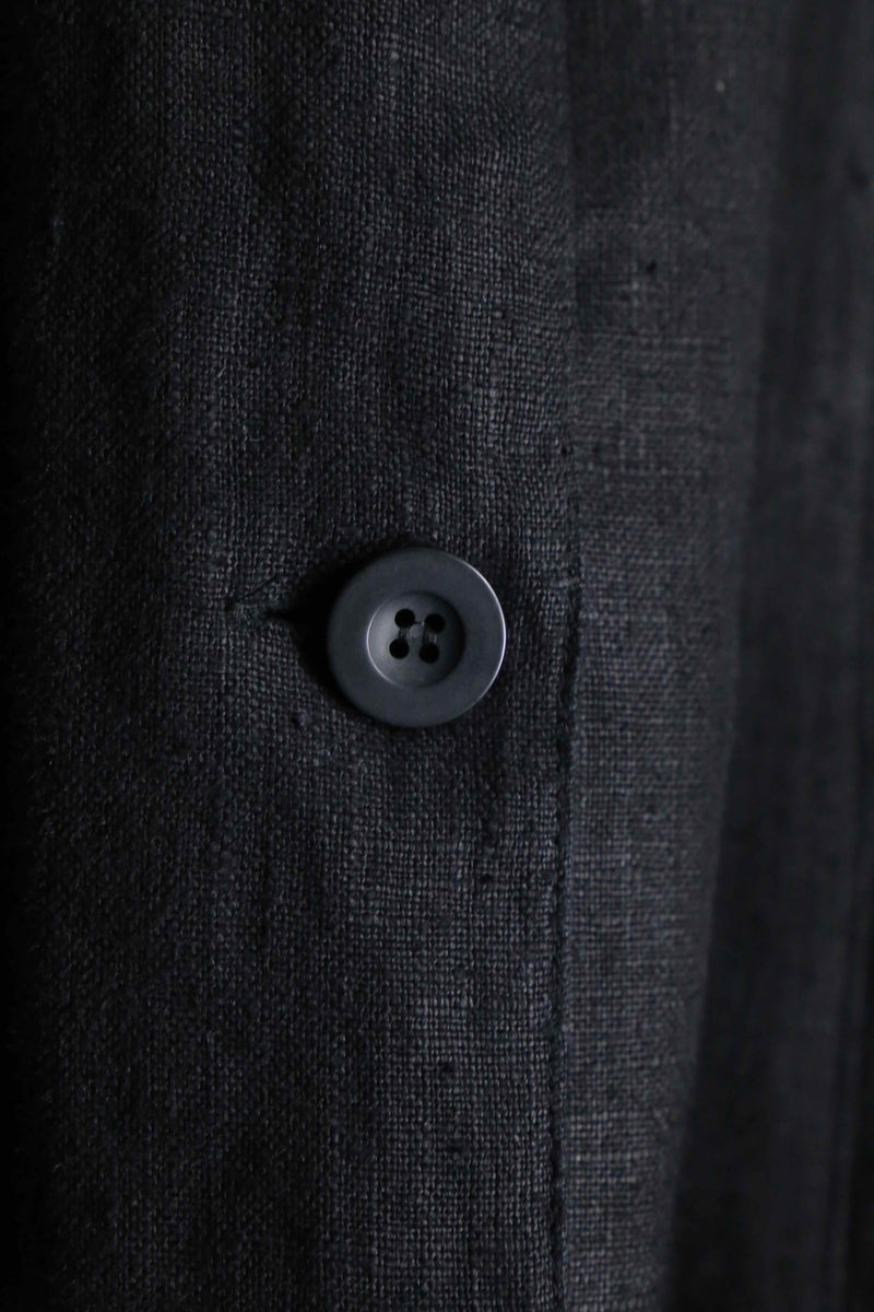 black color linen shirt