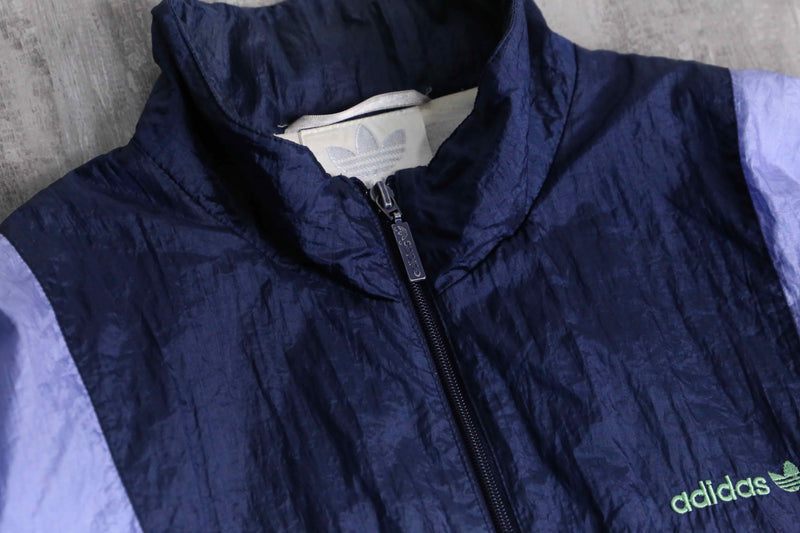 90's “adidas” nylon track jacket
