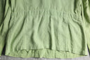 lime green linen jacket