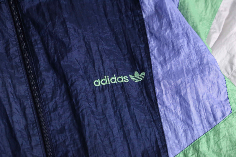 90's “adidas” nylon track jacket