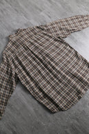 1990-00s ARMANI EXCHANGE check linen shirt