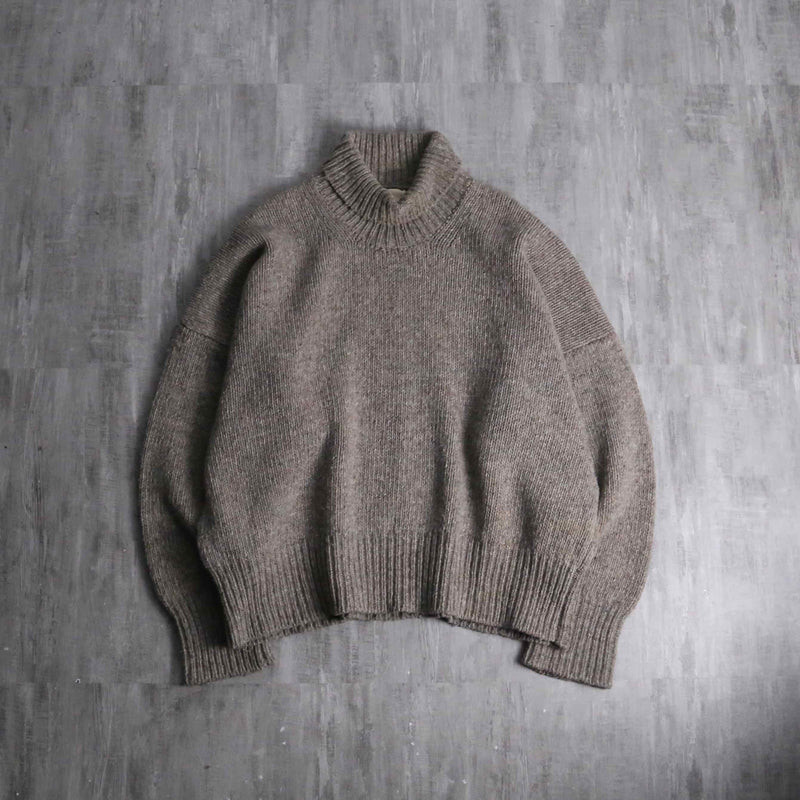 babaa wool turtleneck knit
