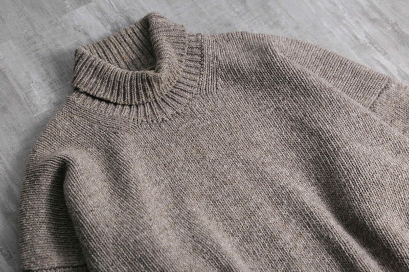 babaa wool turtleneck knit