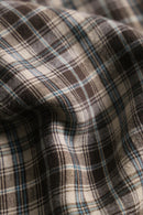 1990-00s ARMANI EXCHANGE check linen shirt