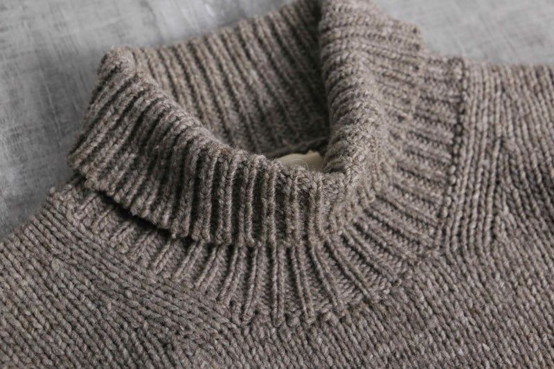 babaa wool turtleneck knit