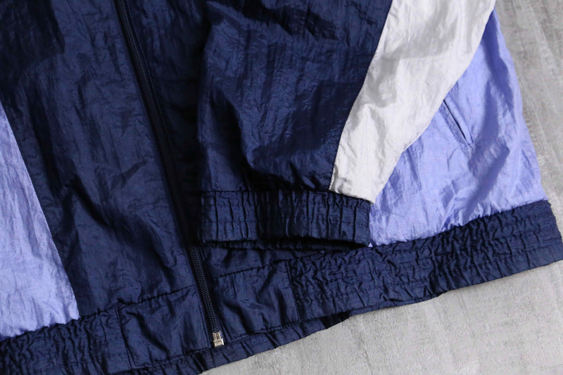 90's “adidas” nylon track jacket