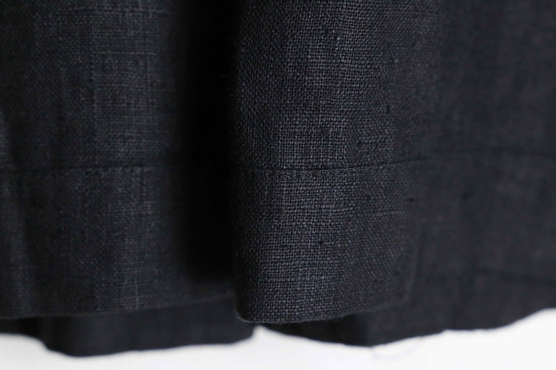 black color linen shirt