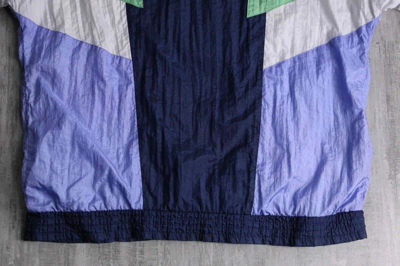 90's “adidas” nylon track jacket