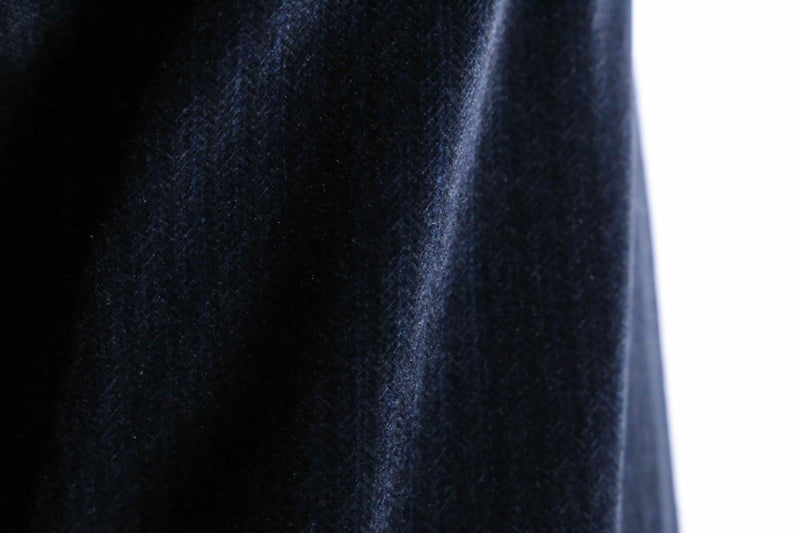 "VERSACE" velour stripe tapered pants