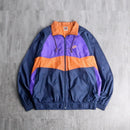“NIKE” navy orange purple nylon jacket