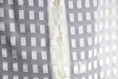 pure white pattern sheer L/S shirt