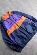 “NIKE” navy orange purple nylon jacket