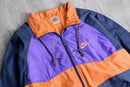 “NIKE” navy orange purple nylon jacket