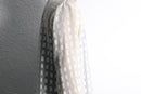 pure white pattern sheer L/S shirt