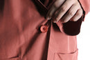 ”BF” pink hoodie silk jacket