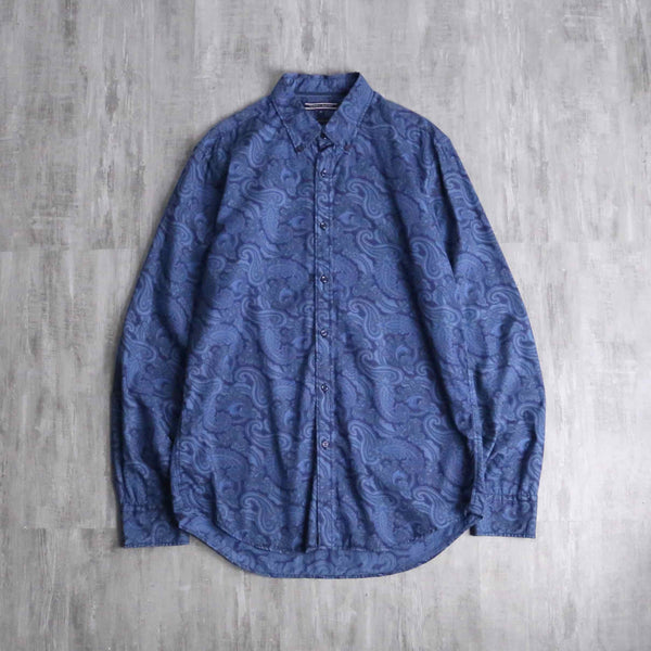 “TOMMY” paisley pattern cotton shirt
