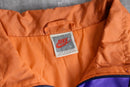 “NIKE” navy orange purple nylon jacket