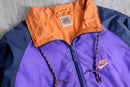 “NIKE” navy orange purple nylon jacket