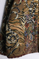 “CHICO'S” full pattern patchwork gobelin jacket