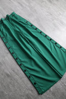 emerald green piping easy flare slacks