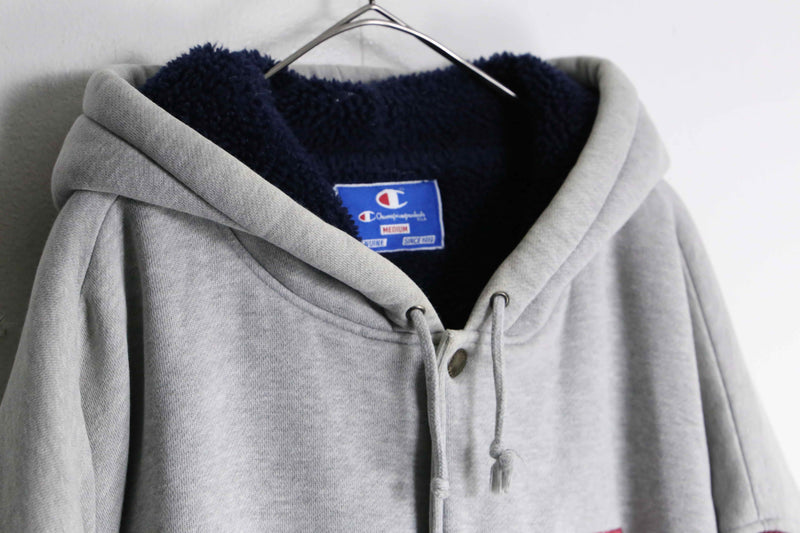 "Champion" boa&quilting liner sweat blouson