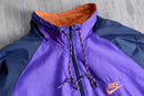 “NIKE” navy orange purple nylon jacket
