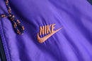 “NIKE” navy orange purple nylon jacket