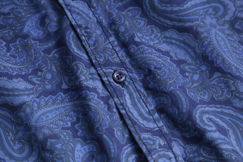 “TOMMY” paisley pattern cotton shirt