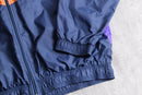 “NIKE” navy orange purple nylon jacket