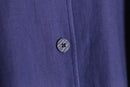 purple-ish blue 5B L/S  linen shirt jacket