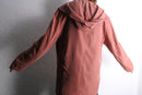 ”BF” pink hoodie silk jacket