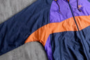 “NIKE” navy orange purple nylon jacket