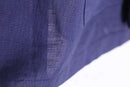 purple-ish blue 5B L/S  linen shirt jacket