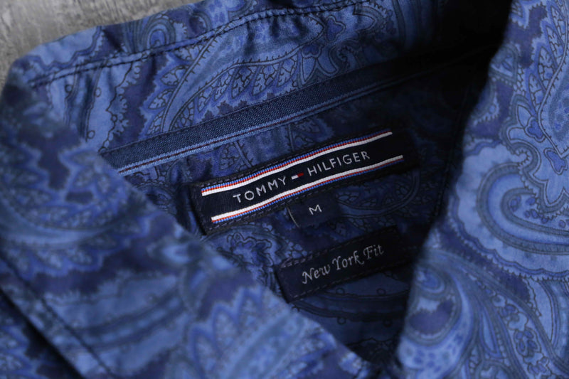“TOMMY” paisley pattern cotton shirt