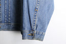 “SEAN JOHN” fade indigo loose denim jacket